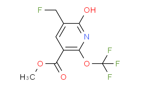 Methyl 3-(fluoromethyl)-2-hydroxy-6-(trifluoromethoxy)pyridine-5-carboxylate
