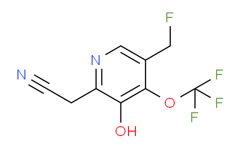 5-(Fluoromethyl)-3-hydroxy-4-(trifluoromethoxy)pyridine-2-acetonitrile
