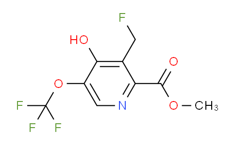 Methyl 3-(fluoromethyl)-4-hydroxy-5-(trifluoromethoxy)pyridine-2-carboxylate