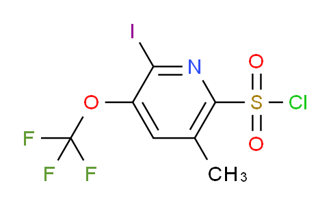 AM156881 | 1804843-28-4 | 2-Iodo-5-methyl-3-(trifluoromethoxy)pyridine-6-sulfonyl chloride