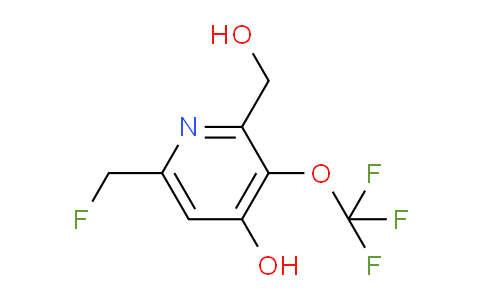 6-(Fluoromethyl)-4-hydroxy-3-(trifluoromethoxy)pyridine-2-methanol