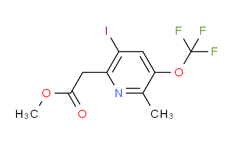 AM156891 | 1804480-01-0 | Methyl 5-iodo-2-methyl-3-(trifluoromethoxy)pyridine-6-acetate