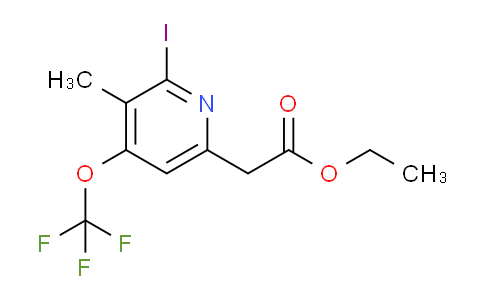 AM156893 | 1806173-00-1 | Ethyl 2-iodo-3-methyl-4-(trifluoromethoxy)pyridine-6-acetate