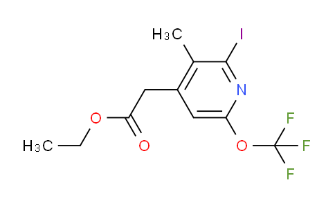 AM156895 | 1806173-09-0 | Ethyl 2-iodo-3-methyl-6-(trifluoromethoxy)pyridine-4-acetate