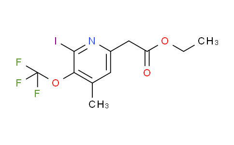 AM156896 | 1804359-01-0 | Ethyl 2-iodo-4-methyl-3-(trifluoromethoxy)pyridine-6-acetate