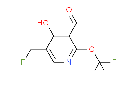 5-(Fluoromethyl)-4-hydroxy-2-(trifluoromethoxy)pyridine-3-carboxaldehyde