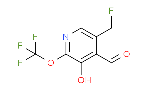 5-(Fluoromethyl)-3-hydroxy-2-(trifluoromethoxy)pyridine-4-carboxaldehyde