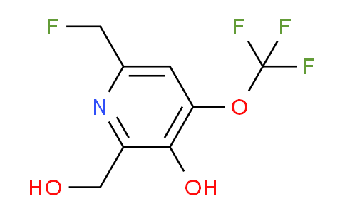 6-(Fluoromethyl)-3-hydroxy-4-(trifluoromethoxy)pyridine-2-methanol
