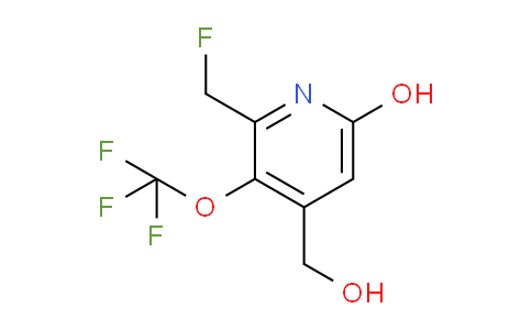 2-(Fluoromethyl)-6-hydroxy-3-(trifluoromethoxy)pyridine-4-methanol