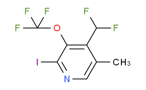 AM156906 | 1806162-59-3 | 4-(Difluoromethyl)-2-iodo-5-methyl-3-(trifluoromethoxy)pyridine