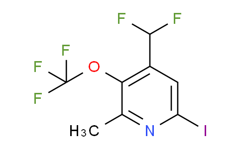 AM156908 | 1804793-60-9 | 4-(Difluoromethyl)-6-iodo-2-methyl-3-(trifluoromethoxy)pyridine