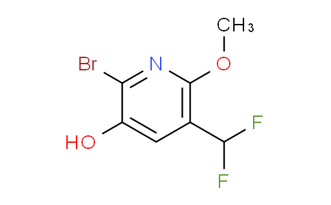 AM15691 | 1805245-02-6 | 2-Bromo-5-(difluoromethyl)-3-hydroxy-6-methoxypyridine