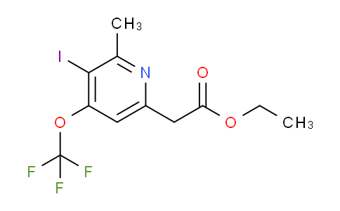 AM156910 | 1806165-65-0 | Ethyl 3-iodo-2-methyl-4-(trifluoromethoxy)pyridine-6-acetate
