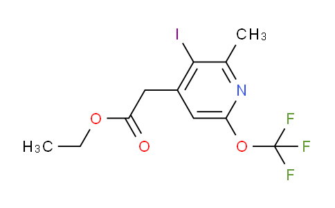AM156913 | 1804346-36-8 | Ethyl 3-iodo-2-methyl-6-(trifluoromethoxy)pyridine-4-acetate