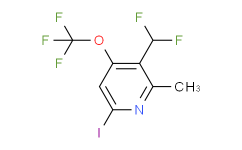 AM156917 | 1804363-81-2 | 3-(Difluoromethyl)-6-iodo-2-methyl-4-(trifluoromethoxy)pyridine