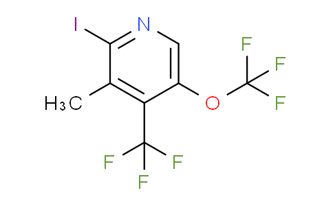 AM156919 | 1804778-16-2 | 2-Iodo-3-methyl-5-(trifluoromethoxy)-4-(trifluoromethyl)pyridine