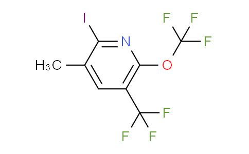 AM156921 | 1804363-92-5 | 2-Iodo-3-methyl-6-(trifluoromethoxy)-5-(trifluoromethyl)pyridine