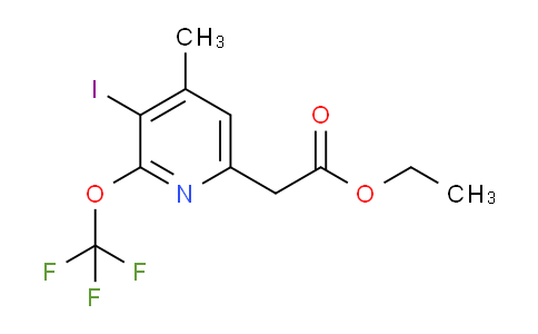 AM156922 | 1806735-51-2 | Ethyl 3-iodo-4-methyl-2-(trifluoromethoxy)pyridine-6-acetate