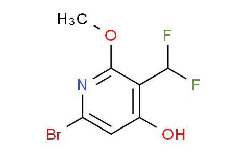 6-Bromo-3-(difluoromethyl)-4-hydroxy-2-methoxypyridine