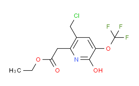 AM156942 | 1806161-56-7 | Ethyl 5-(chloromethyl)-2-hydroxy-3-(trifluoromethoxy)pyridine-6-acetate