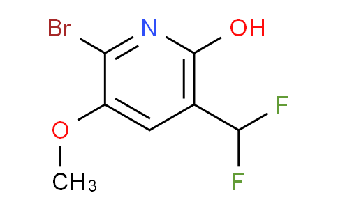 AM15695 | 1805245-10-6 | 2-Bromo-5-(difluoromethyl)-6-hydroxy-3-methoxypyridine