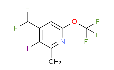 AM156950 | 1806171-34-5 | 4-(Difluoromethyl)-3-iodo-2-methyl-6-(trifluoromethoxy)pyridine