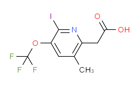 AM156953 | 1805942-02-2 | 2-Iodo-5-methyl-3-(trifluoromethoxy)pyridine-6-acetic acid