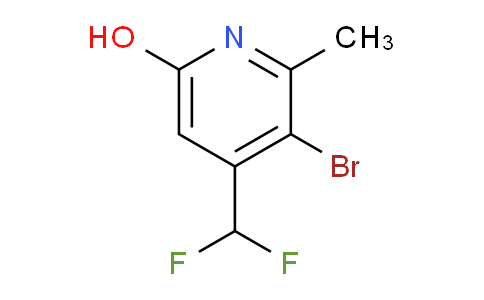 3-Bromo-4-(difluoromethyl)-6-hydroxy-2-methylpyridine