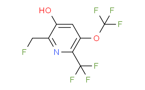 2-(Fluoromethyl)-3-hydroxy-5-(trifluoromethoxy)-6-(trifluoromethyl)pyridine