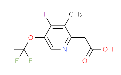 AM156969 | 1806724-31-1 | 4-Iodo-3-methyl-5-(trifluoromethoxy)pyridine-2-acetic acid