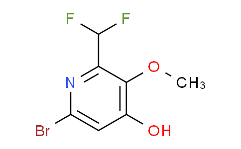 AM15697 | 1805168-45-9 | 6-Bromo-2-(difluoromethyl)-4-hydroxy-3-methoxypyridine