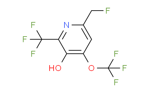 AM156970 | 1804342-39-9 | 6-(Fluoromethyl)-3-hydroxy-4-(trifluoromethoxy)-2-(trifluoromethyl)pyridine