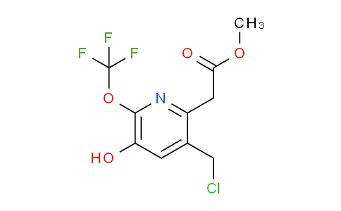 AM156982 | 1806730-49-3 | Methyl 3-(chloromethyl)-5-hydroxy-6-(trifluoromethoxy)pyridine-2-acetate
