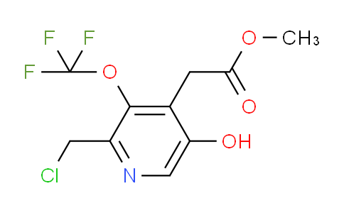 AM156985 | 1804639-20-0 | Methyl 2-(chloromethyl)-5-hydroxy-3-(trifluoromethoxy)pyridine-4-acetate