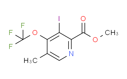AM156986 | 1804735-14-5 | Methyl 3-iodo-5-methyl-4-(trifluoromethoxy)pyridine-2-carboxylate