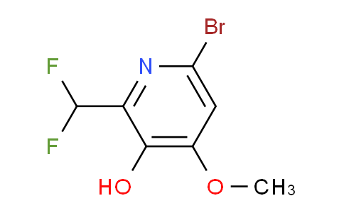 AM15699 | 1804855-61-5 | 6-Bromo-2-(difluoromethyl)-3-hydroxy-4-methoxypyridine