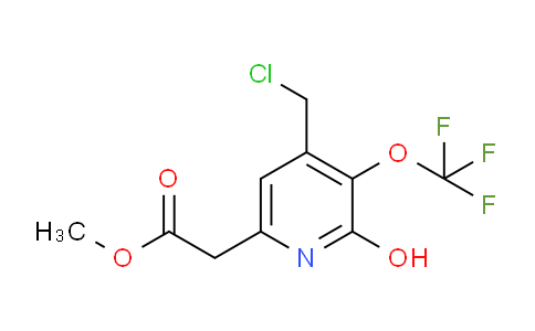 AM156991 | 1806267-76-4 | Methyl 4-(chloromethyl)-2-hydroxy-3-(trifluoromethoxy)pyridine-6-acetate