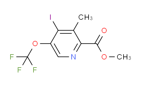 AM156992 | 1804435-65-1 | Methyl 4-iodo-3-methyl-5-(trifluoromethoxy)pyridine-2-carboxylate