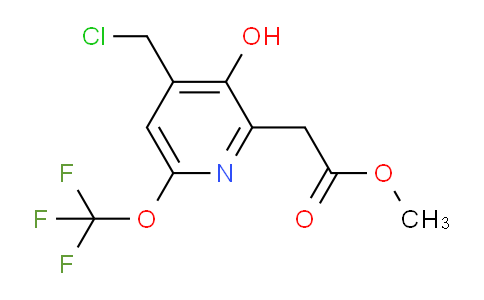 AM156995 | 1804364-86-0 | Methyl 4-(chloromethyl)-3-hydroxy-6-(trifluoromethoxy)pyridine-2-acetate