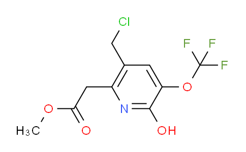 AM156996 | 1806267-80-0 | Methyl 5-(chloromethyl)-2-hydroxy-3-(trifluoromethoxy)pyridine-6-acetate