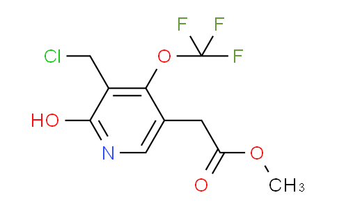 AM156997 | 1804793-66-5 | Methyl 3-(chloromethyl)-2-hydroxy-4-(trifluoromethoxy)pyridine-5-acetate