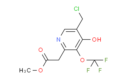 AM157005 | 1806170-71-7 | Methyl 5-(chloromethyl)-4-hydroxy-3-(trifluoromethoxy)pyridine-2-acetate
