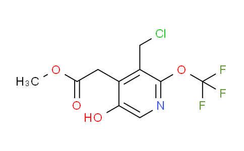 AM157007 | 1804836-45-0 | Methyl 3-(chloromethyl)-5-hydroxy-2-(trifluoromethoxy)pyridine-4-acetate