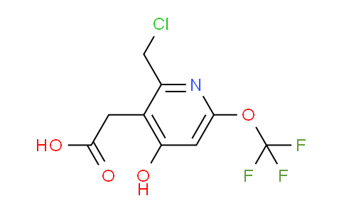 AM157009 | 1804835-10-6 | 2-(Chloromethyl)-4-hydroxy-6-(trifluoromethoxy)pyridine-3-acetic acid
