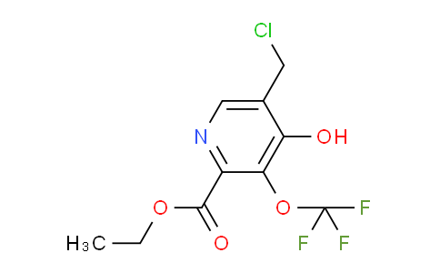 AM157018 | 1804825-74-8 | Ethyl 5-(chloromethyl)-4-hydroxy-3-(trifluoromethoxy)pyridine-2-carboxylate