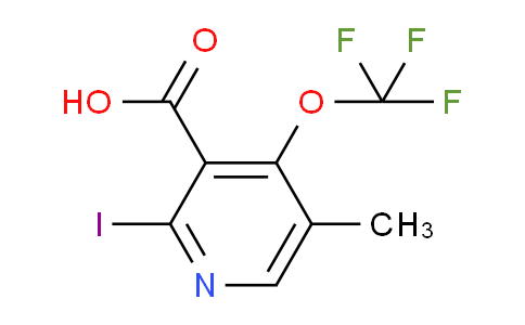 AM157020 | 1804731-25-6 | 2-Iodo-5-methyl-4-(trifluoromethoxy)pyridine-3-carboxylic acid