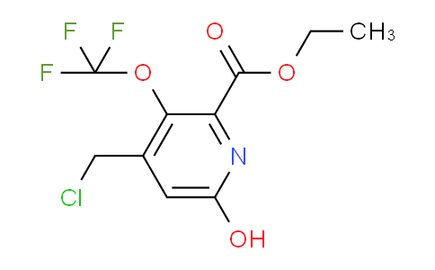 AM157030 | 1804834-82-9 | Ethyl 4-(chloromethyl)-6-hydroxy-3-(trifluoromethoxy)pyridine-2-carboxylate