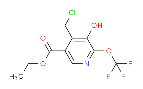 AM157032 | 1804835-08-2 | Ethyl 4-(chloromethyl)-3-hydroxy-2-(trifluoromethoxy)pyridine-5-carboxylate