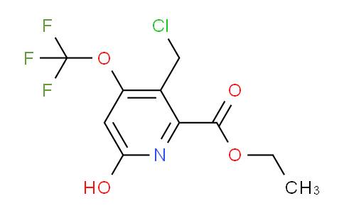 AM157038 | 1804779-05-2 | Ethyl 3-(chloromethyl)-6-hydroxy-4-(trifluoromethoxy)pyridine-2-carboxylate