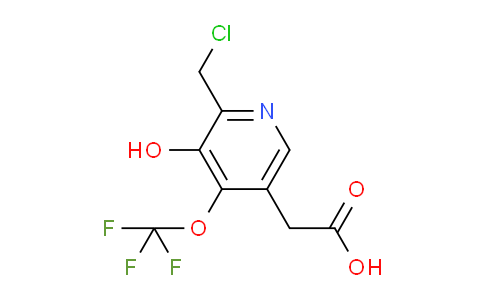 AM157041 | 1804835-24-2 | 2-(Chloromethyl)-3-hydroxy-4-(trifluoromethoxy)pyridine-5-acetic acid